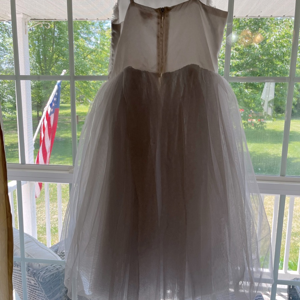 White gown